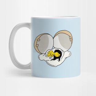 Cracked Lazy Egg Mug